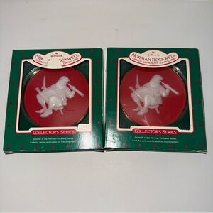 VNTG. 1986 Norman Rockwell Collector's Series Ornament 7th in the series